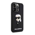 Miniatyrbillede 4 af 8: Karl Lagerfeld 3D Rubber NFT Ikonik - iPhone 14 Pro etui (sort)