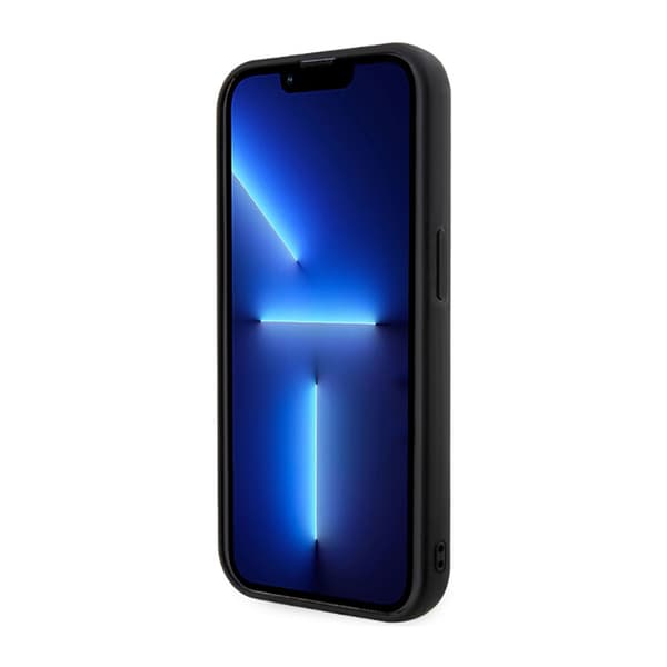 Karl Lagerfeld 3D Rubber NFT Ikonik - iPhone 14 Pro etui (sort)