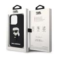 Miniatyrbillede 8 af 8: Karl Lagerfeld 3D Rubber NFT Ikonik - iPhone 14 Pro etui (sort)