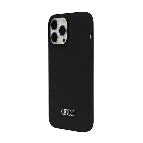 Audi silikone etui - iPhone 13 Pro Max etui (sort)
