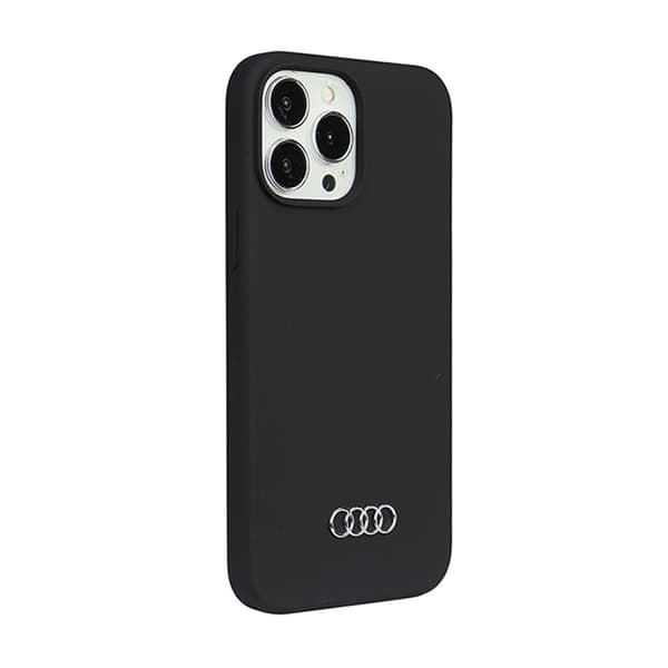 Audi silikone etui - iPhone 13 Pro Max etui (sort)