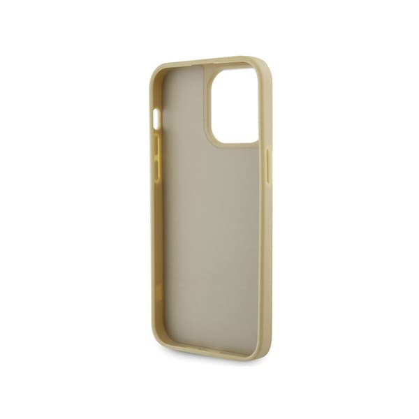 Guess Rhinestone Triangle - iPhone 14 Pro Max -kotelo (kulta)