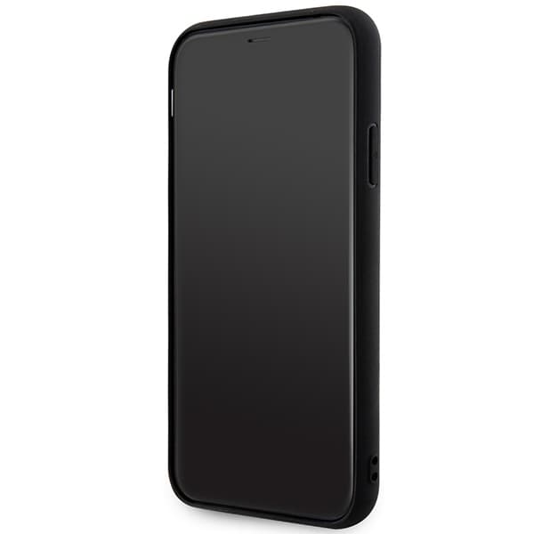 Karl Lagerfeld gummi Karl Head 3D - iPhone 11 fodral (svart)