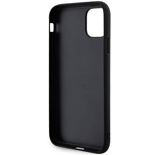 Karl Lagerfeld gummi Karl Head 3D - iPhone 11 fodral (svart)