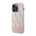 Miniatyrbillede 2 af 8: Guess GCube Stripes MagSafe - iPhone 14 Pro-cover (Pink)