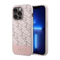 Miniatyrbillede 1 af 8: Guess GCube Stripes MagSafe - iPhone 14 Pro-cover (Pink)