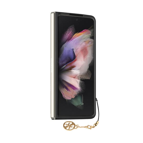 Guess 4G Charms Collection - kotelo Samsung Galaxy Z Fold 5:lle (ruskea)