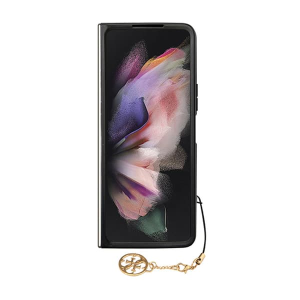 Guess 4G Charms Collection - kotelo Samsung Galaxy Z Fold 5:lle (ruskea)