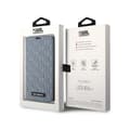 Miniatyrbillede 7 af 7: Karl Lagerfeld Booktype Saffiano Monogram - iPhone 14 Pro etui (sølv)
