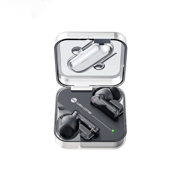 WEKOME V51 Vanguard Series - V5.1 TWS Trådlösa Bluetooth-hörlurar med laddningsfodral (svart)