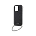 Miniatyrbillede 5 af 7: Karl Lagerfeld Saffiano Monogram Chain - iPhone 14 Pro etui (sort)