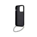 Miniatyrbillede 6 af 7: Karl Lagerfeld Saffiano Monogram Chain - iPhone 14 Pro etui (sort)