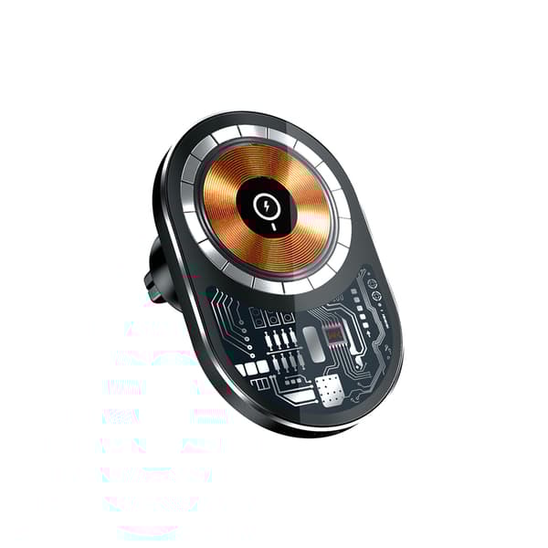 WEKOME WP-U202 Vanguard Series - Magneettinen autoteline 15 W langattomalla MagSafe-latauksella (musta)