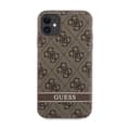 Miniatyrbillede 3 af 8: Guess 4G Printed Stripe - iPhone 11 / iPhone XR-cover (brun)