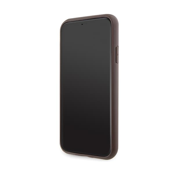 Guess 4G Printed Stripe - iPhone 11 / iPhone XR-cover (brun)