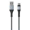 Miniatyrbillede 1 af 5: Energizer Ultimate - USB-A til USB-C forbindelseskabel 2m (sølv)