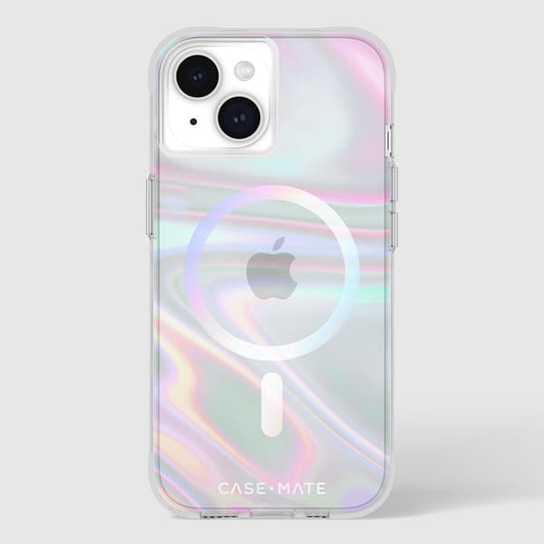 Case-Mate Soap Bubble MagSafe - iPhone 15 / iPhone 14 / iPhone 13 kotelo (irdescent)
