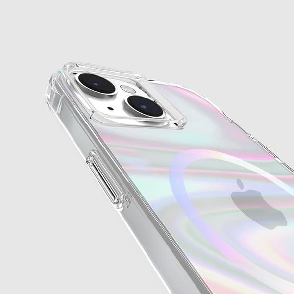 Case-Mate Soap Bubble MagSafe - iPhone 15 / iPhone 14 / iPhone 13 kotelo (irdescent)