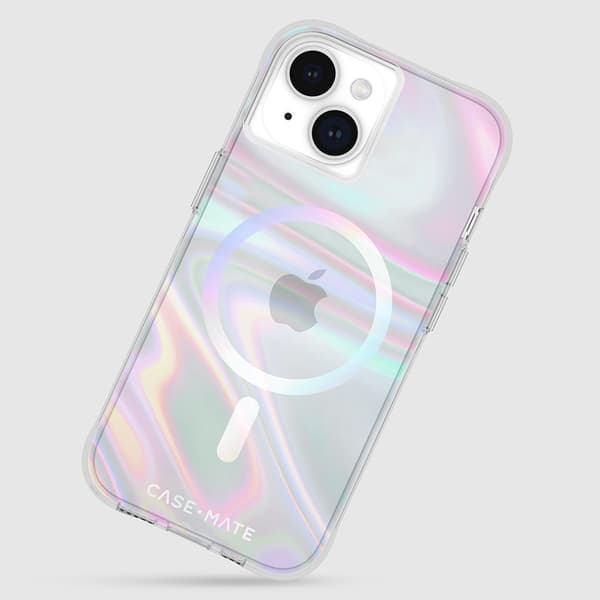 Case-Mate Soap Bubble MagSafe - iPhone 15 / iPhone 14 / iPhone 13 kotelo (irdescent)