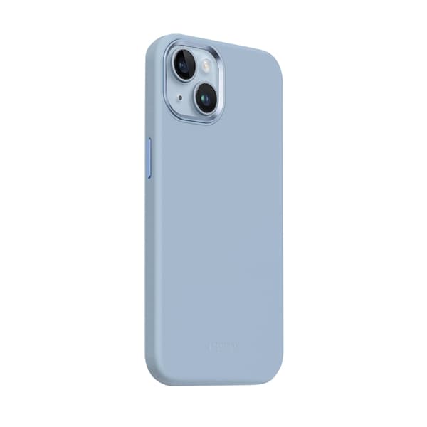 Crong Color Cover LUX Magnetic - iPhone 15 Plus MagSafe -kotelo (sininen)