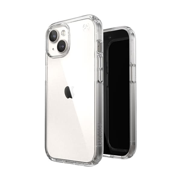 Speck Presidio Perfect-Clear - iPhone 15 / iPhone 14 / iPhone 13 etui (gennemsigtig)