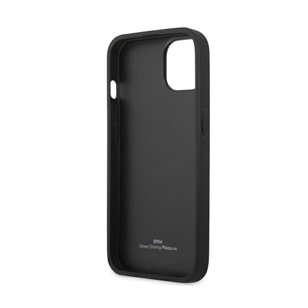 BMW Leather Curve Perforate HC - iPhone 13 cover (rød)