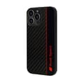 Pikkukuva 3 / 5: Audi Carbon Fibre Stripe - iPhone 13 Pro -kuori (musta)