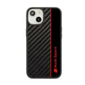 Miniatyrbillede 1 af 6: Audi Carbon Fiber Stripe - iPhone 14 cover (sort)