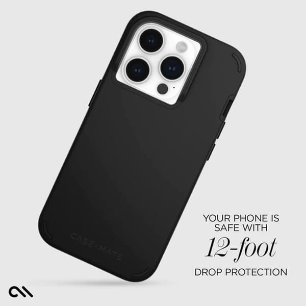 Case-Mate Tough Duo - iPhone 15 Pro-cover (sort)
