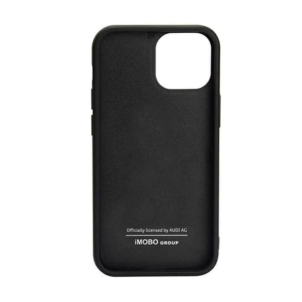 Audi Carbon Fiber Stripe - iPhone 12 / iPhone 12 Pro etui (sort)