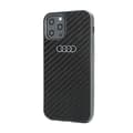Miniatyrbild 3 av 6: Audi Carbon Fiber - iPhone 12 / iPhone 12 Pro Fodral (svart)