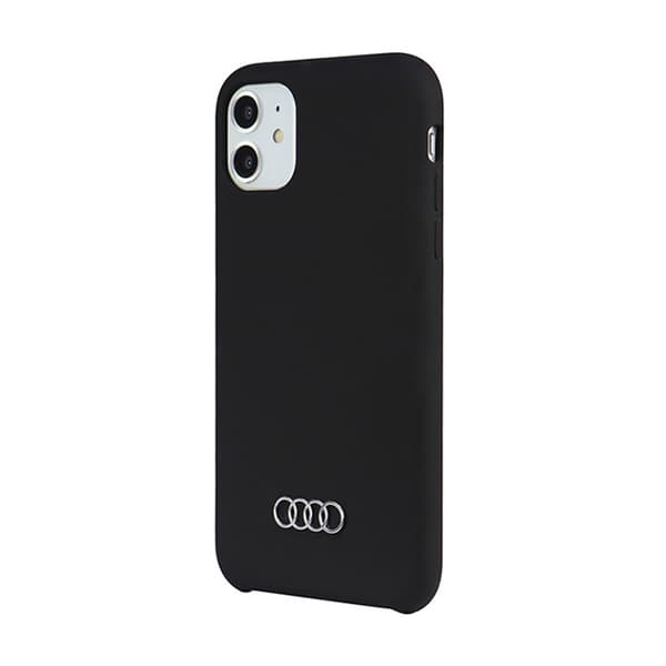 Audi silikonfodral - iPhone 11 fodral (svart)