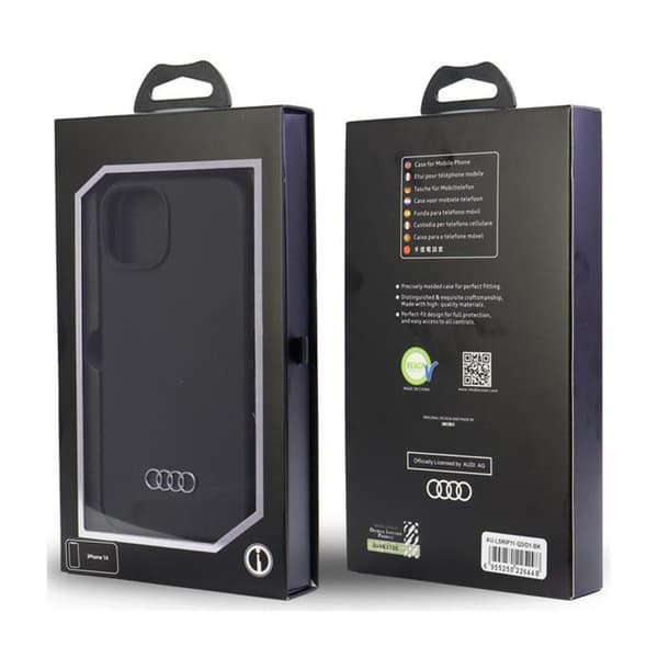 Audi silikonfodral - iPhone 11 fodral (svart)