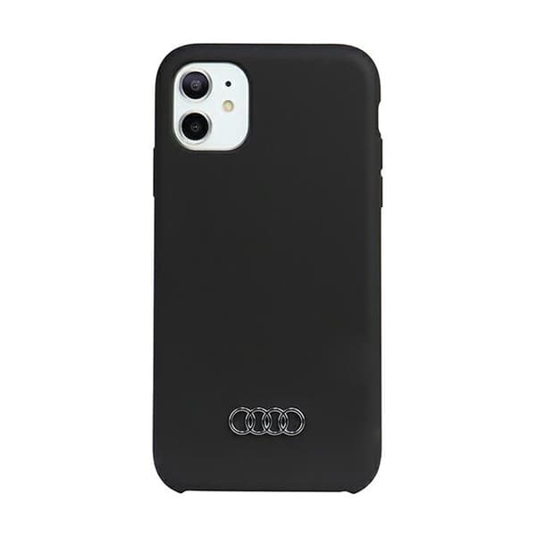 Audi silikonfodral - iPhone 11 fodral (svart)