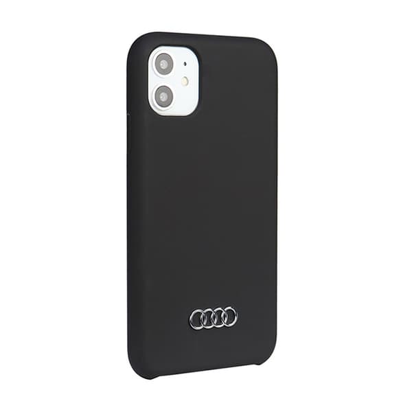 Audi Silikone Cover - iPhone 12 / iPhone 12 Pro Cover (Sort)