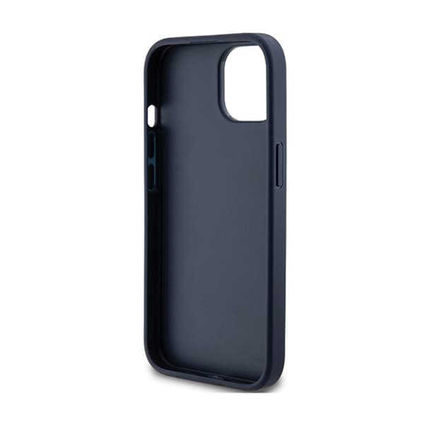 Guess 4G Triangle Metal Logo - iPhone 15 Plus etui (blå)