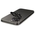 Pikkukuva 6 / 10: Spigen Optik.TR kameran linssisuoja 2 kpl - Linssin suojalasi iPhone 15 Prolle / 15 Pro Maxille / iPhone 14 Prolle / 14 Pro Maxille (musta)