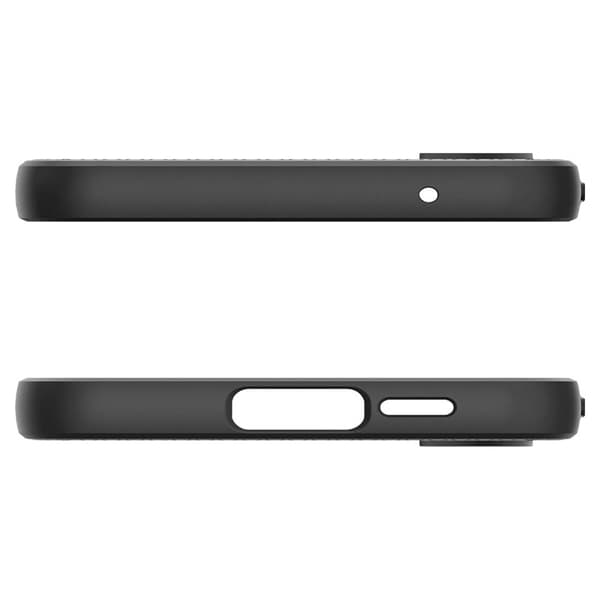 Spigen Liquid Air - Fodral till Samsung Galaxy A55 5G (Mattsvart)