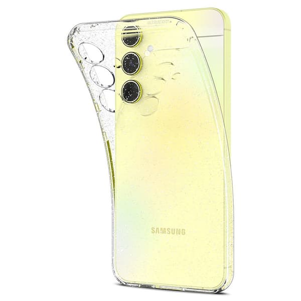 Spigen Liquid Crystal Glitter - Fodral till Samsung Galaxy A55 5G (Transparent)