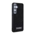 Miniatyrbild 4 av 8: Karl Lagerfeld Rhinestone metalllogotyp - Samsung Galaxy S24+ fodral (svart)