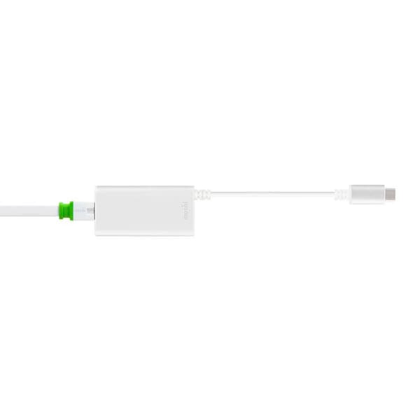 Moshi USB-C til Gigabit Ethernet Adapter - Aluminium USB-C til Gigabit Ethernet Adapter (sølv)
