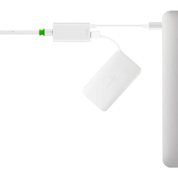 Moshi USB-C til Gigabit Ethernet Adapter - Aluminium USB-C til Gigabit Ethernet Adapter (sølv)