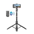 Pikkukuva 2 / 8: Crong SelfieGo Ultra – alumiininen Bluetooth-selfie-tikkujalusta (musta)