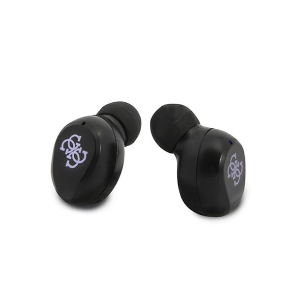 Guess True Wireless Earphones BT5.0 5H - TWS-nappikuulokkeet + latauskotelo (violetti)