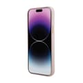 Pikkukuva 7 / 8: Guess Silicone Logo Strass 4G - iPhone 15 -kotelo (vaaleanpunainen)