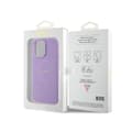 Pikkukuva 8 / 8: Guess Saffiano MagSafe - iPhone 15 Pro Max -kotelo (violetti)