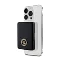 Miniatyrbillede 1 af 5: Guess 4G Strassed Metal Logo MagSafe - Induktion Power Bank 3000 mAh 5W MagSafe (sort)