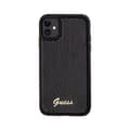 Pikkukuva 3 / 8: Guess Sequin Script Metal - iPhone 11 -kotelo (musta)