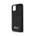 Pikkukuva 6 / 8: Guess Sequin Script Metal - iPhone 11 -kotelo (musta)