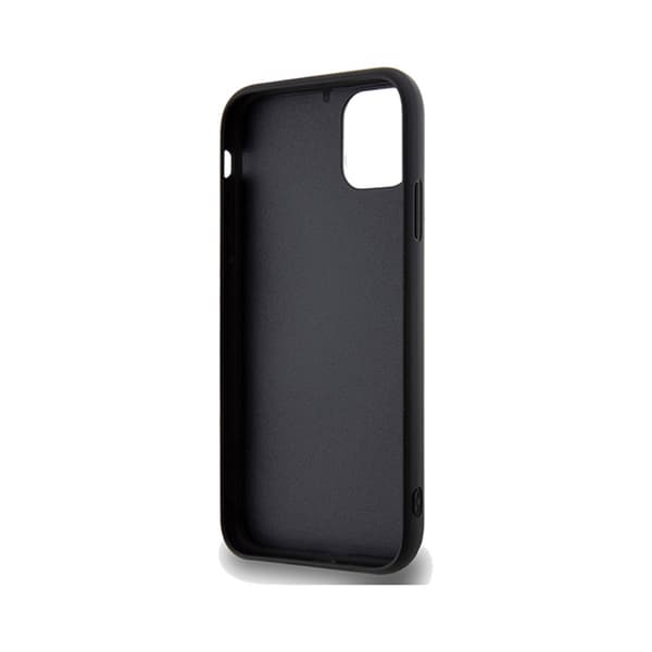 Guess Sequin Script Metal - iPhone 11 -kotelo (musta)